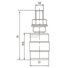 Felső vezető görgő, 42 mm