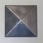 Fém oszlopsapka 100x100