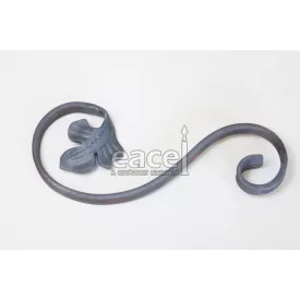 Leveles S-elem 250x110 mm, 12x6 mm, jobbos