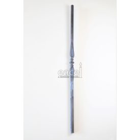 Kezdőoszlop átm.: 25 mm, préselt, babás