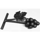 Szőlőfürt + szőlőlevél 180 x130 mm