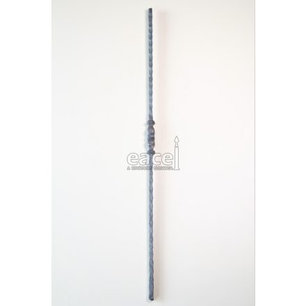 Egy babás pálca (41069) 1000x25 mm, kalapált