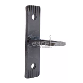 Kovácsolt rögzítő fül 100x25 mm