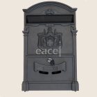 Alumínium Postaláda (fekete)