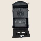 Alumínium Postaláda (fekete)