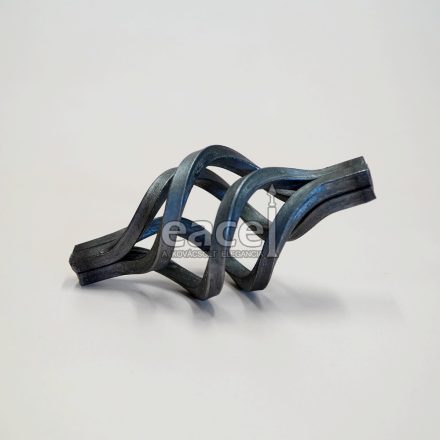Kosár 14-es négyzetacélhoz, 135x65 mm