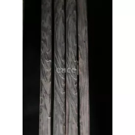Négyzetacél 16 mm, fa mintás