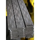 Laposacél 40x5 mm, mángorolt, három mintás