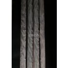 Négyzetacél 25 mm, fa mintás