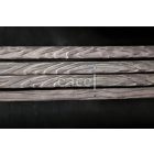 Négyzetacél 25 mm, fa mintás