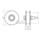 Villa nélküli görgő U 50 mm