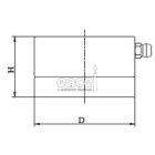 Alsó csapágy 70 mm