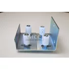 Felső vezető, 4db görgővel 30 mm