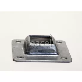 Oszloptalp, csavarozható 125x125 mm, belső átm: 50x50 mm