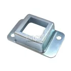 Oszloptalp, csavarozható 82 mm, belső átm: 31x31 mm