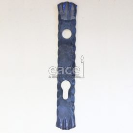 Zárcímke 30×5 mm, golyó mintás, lyuktávolság: 85 mm