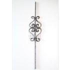 Díszített pálca négy S-sel  950x155 mm