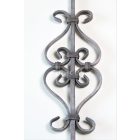 Díszített pálca négy S-sel  950x155 mm