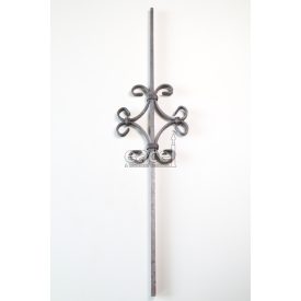 Díszített pálca négy C-vel