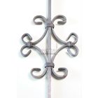 Díszített pálca négy C-vel