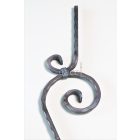 Kovácsoltvas díszítőelem, 1000x200 mm