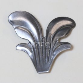 Levél 70x60 mm,  jobbos