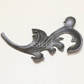 Levél 210x100 mm, jobbos