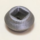 Fűzhető dísz 22x35 mm, 12-es négyzetacélra