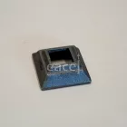 Kovácsoltvas talp 40x40 mm, belső: 16x16 mm