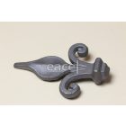 Csúcsdísz 133x90 mm, talp: 21x21 mm