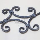 Kovácsoltvas díszítőelem, 730x250 mm