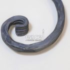 Kovácsoltvas díszítőelem, 730x250 mm