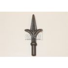 Csúcsdísz 160x65 mm, talp: 17 mm