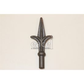 Csúcsdísz 160x65 mm, talp: 17 mm