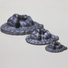 Oroszlánfej dísz 55x55 mm