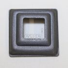 Kovácsoltvas talp 60x60 mm, belső: 25x25 mm