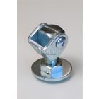 Állítható forgáspont acél oszlopra, alátétes, M24