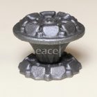 Kovácsolt fogantyú virágos átm: 70 mm