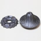 Kovácsolt fogantyú virágos átm: 70 mm