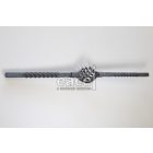 Kezdőoszlop átm.: 25x25 mm, csavart, kosaras