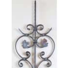 Díszített pálca négy leveles C-vel, 1000x280 mm