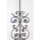 Díszített pálca négy leveles C-vel, 1000x280 mm