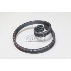 Élmángorolt karika átm.: 125 mm, 12x6-os laposacélból (csigás)