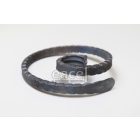 Élmángorolt karika átm.: 125 mm, 12x6-os laposacélból (csigás)